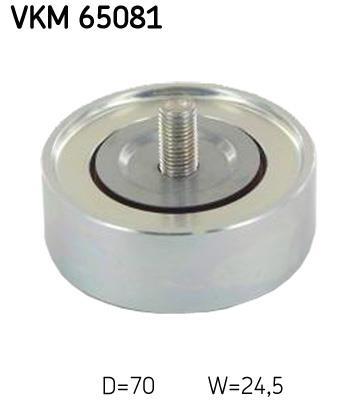 Galet enrouleur de courroie d'accessoire SKF ref. VKM 65081